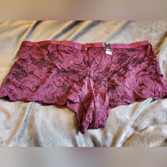 Torrid Curve Cheeky lace Purple Panty - Picture 2 of 3